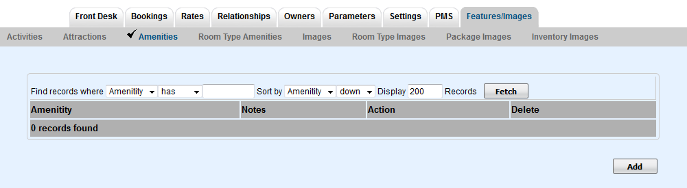 MyPMS Documentation > Amenities > Amenities.PNG