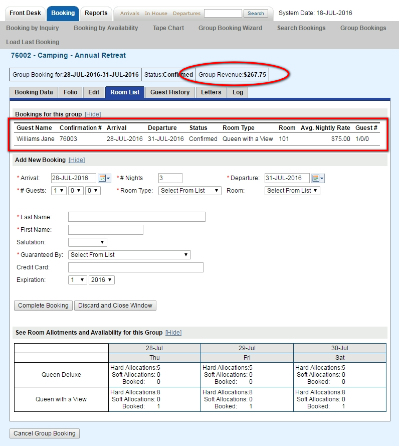 MyPMS Documentation > Group Booking Header > Group Booking Add Booking Group Revenue.png